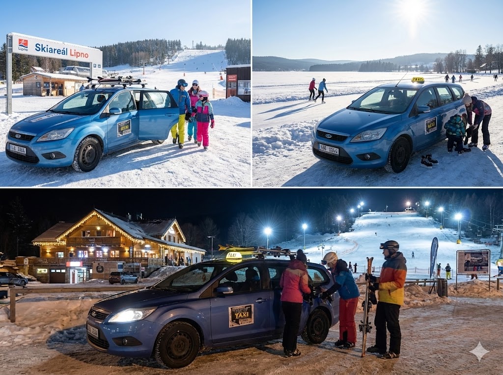 Lyžování na Lipně