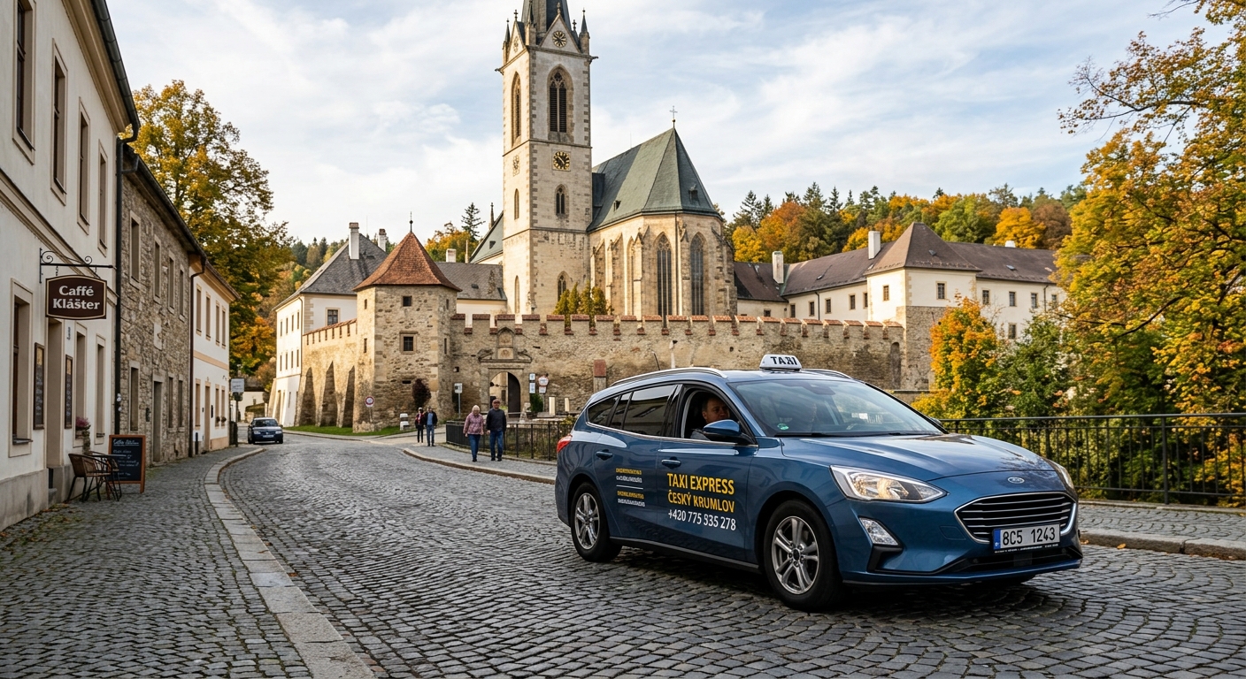 Taxi Express zajišťují rychlou a pohodlnou přepravu osob z Vyššího Brodu, Rožmberka i Českého Krumlova. Volejte +420 775 535 278